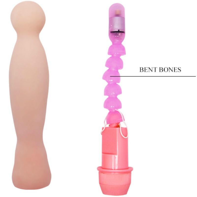 BAILE - VIBRATORE SENSUALE FLEXI VIBE SPINE 22 CM – Classici vibratori anali o vaginali – foto 3