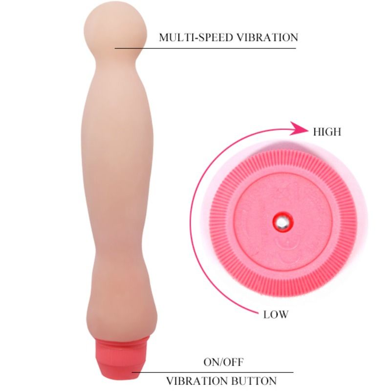 BAILE - VIBRATORE SENSUALE FLEXI VIBE SPINE 22 CM – Classici vibratori anali o vaginali – foto 5