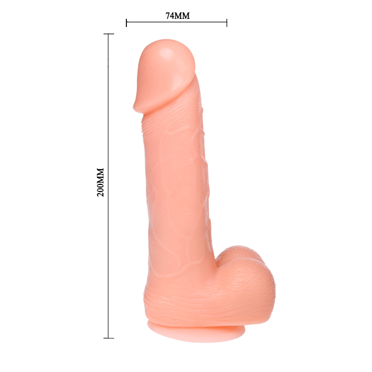 BAILE - DILDO DONG REALISTICO VIBRAZIONE E ROTAZIONE 20 CM – Telecomando – foto 6