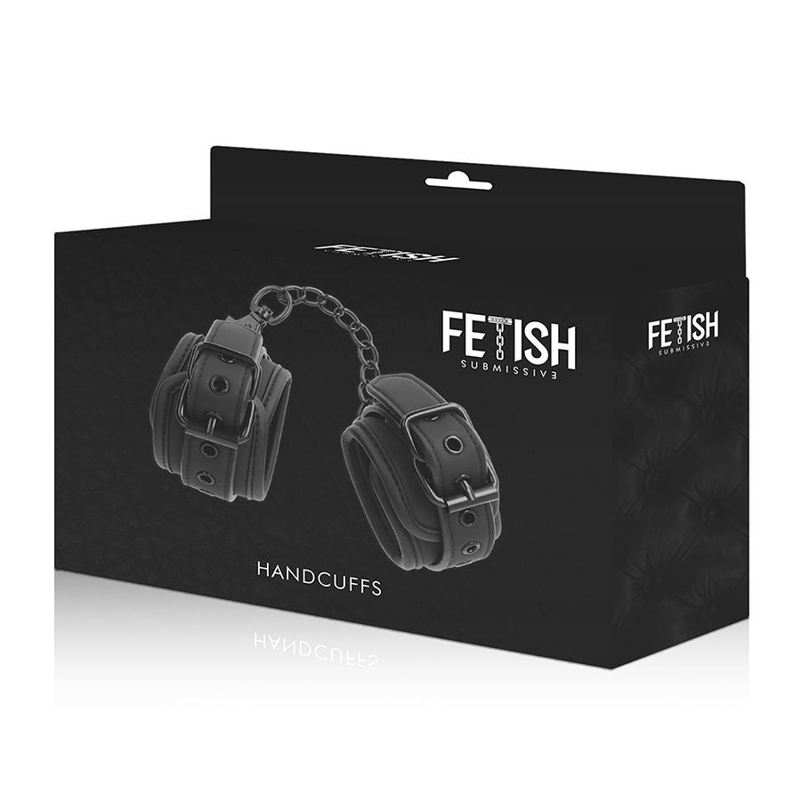 FETISH SUBMISSIVE - MANETTE IN PELLE VEGANA CON FODERA IN NOPRENE – Mogli – foto 9