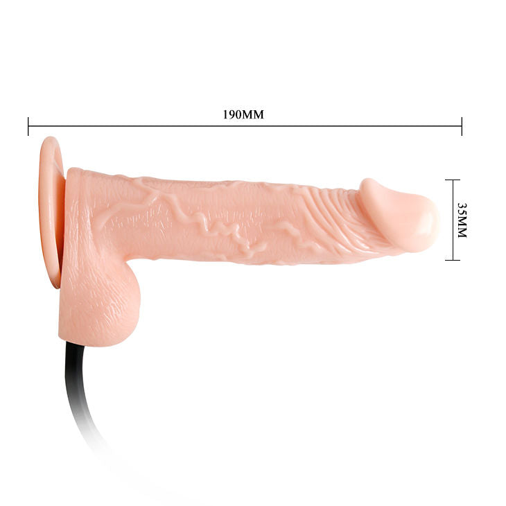 BAILE - DILDO VIBRANTE E GONFIABILE REALISTICO – Telecomando – foto 3
