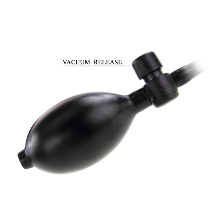 BAILE - DILDO VIBRANTE E GONFIABILE REALISTICO 18.8 CM – Telecomando – foto 6