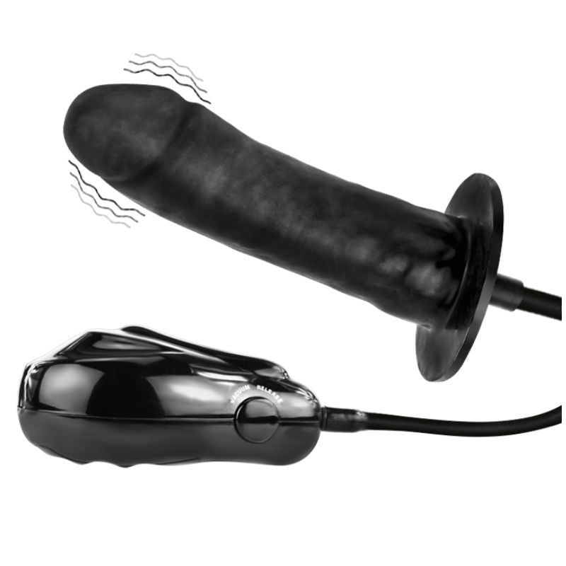 BAILE - DILDO GONFIABILE BIGGER JOY CON VIBRAZIONE 16 CM – Falli senza vibrazioni – foto 5
