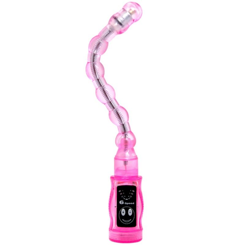 BAILE - STIMOLATORE DISTORTION TRIPLO ROSA – Vibratori a punto G – foto 3