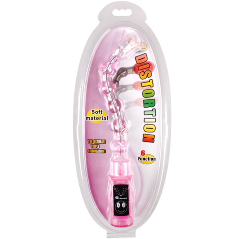 BAILE - STIMOLATORE DISTORTION TRIPLO ROSA – Vibratori a punto G – foto 7