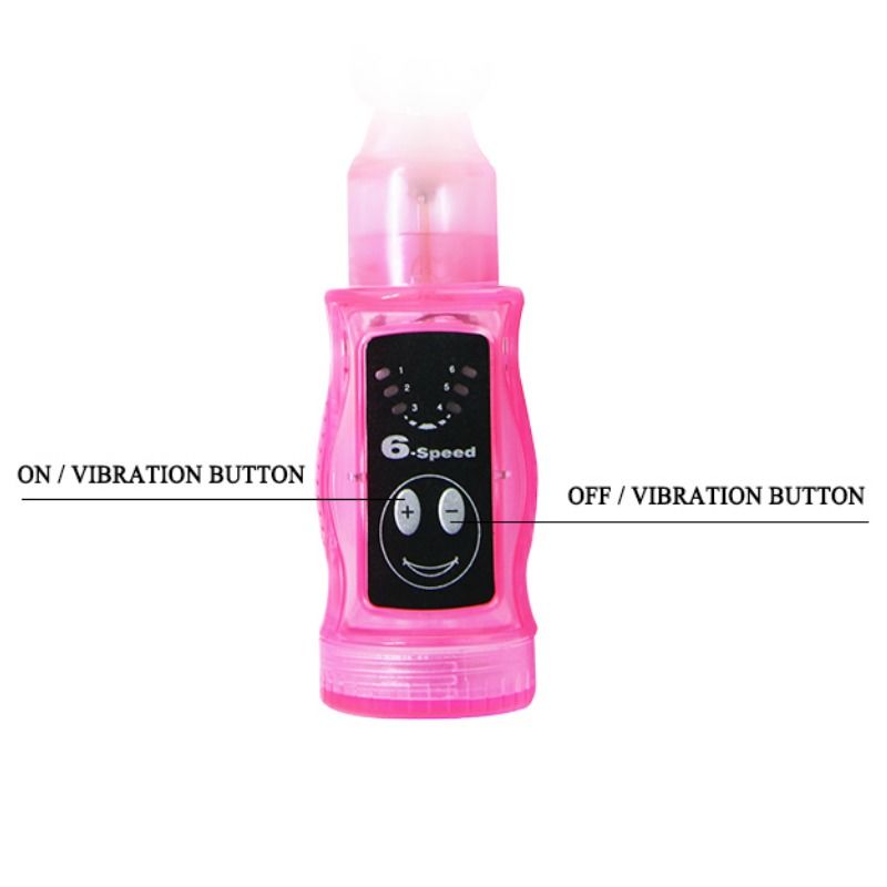 BAILE - STIMOLATORE DISTORTION TRIPLO ROSA – Vibratori a punto G – foto 6