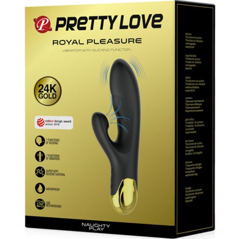 PRETTY LOVE - GIOCO INTELLIGENTE E NAUGHTY CON VIBRAZIONE E ASPIRAZIONE – Vibratori HI-TECH – foto 7