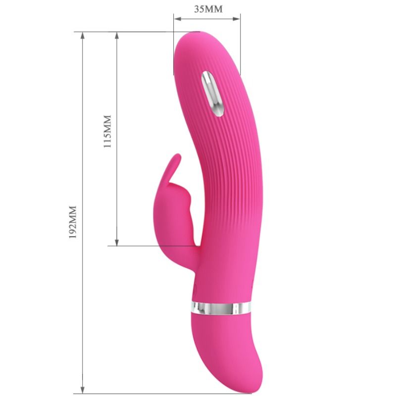 PRETTY LOVE - FLIRTATION VIBRATORE ELETTROSHOCK INGRAM – Vibratori di coniglio – foto 6