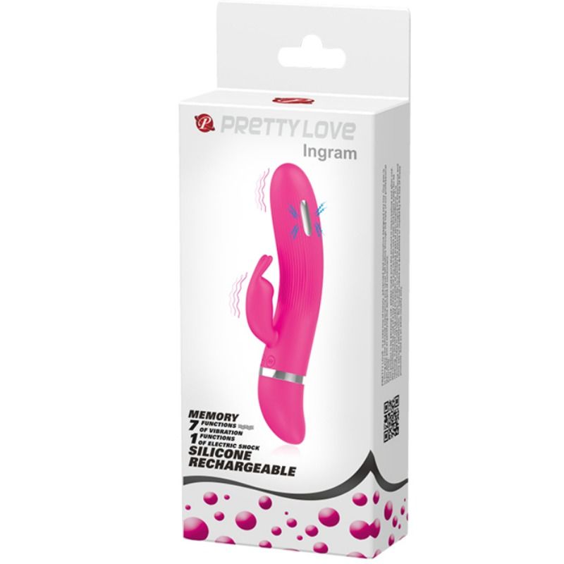 PRETTY LOVE - FLIRTATION VIBRATORE ELETTROSHOCK INGRAM – Vibratori di coniglio – foto 8