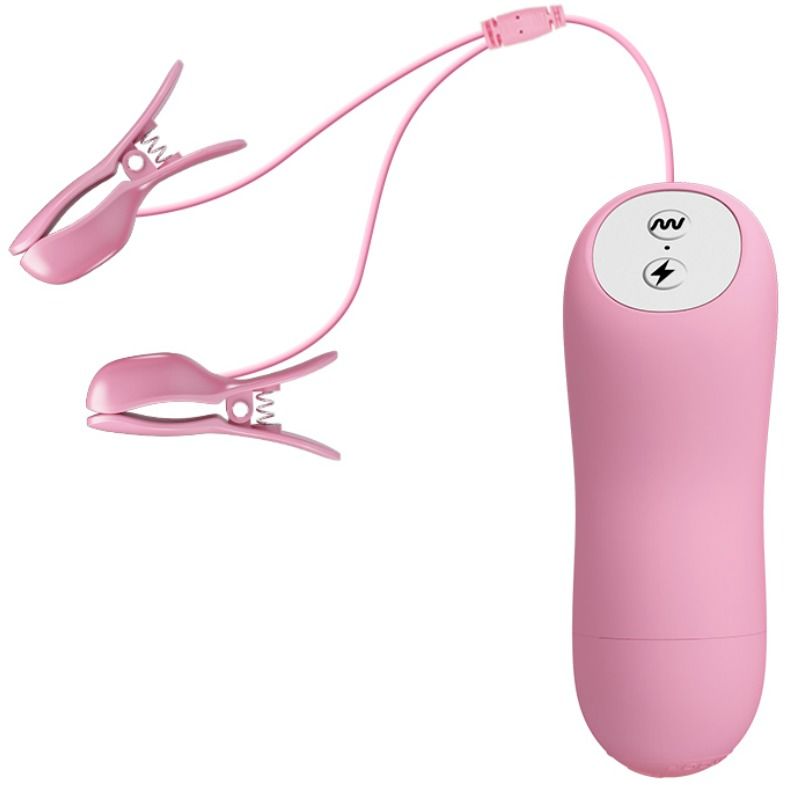 BAILE - PINZETTA PER ONDE ROMANTICHE CON VIBRAZIONE ED ELETTROSHOCK – Mini vibratori – foto 2