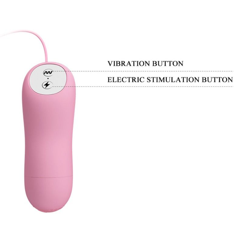 BAILE - PINZETTA PER ONDE ROMANTICHE CON VIBRAZIONE ED ELETTROSHOCK – Mini vibratori – foto 5