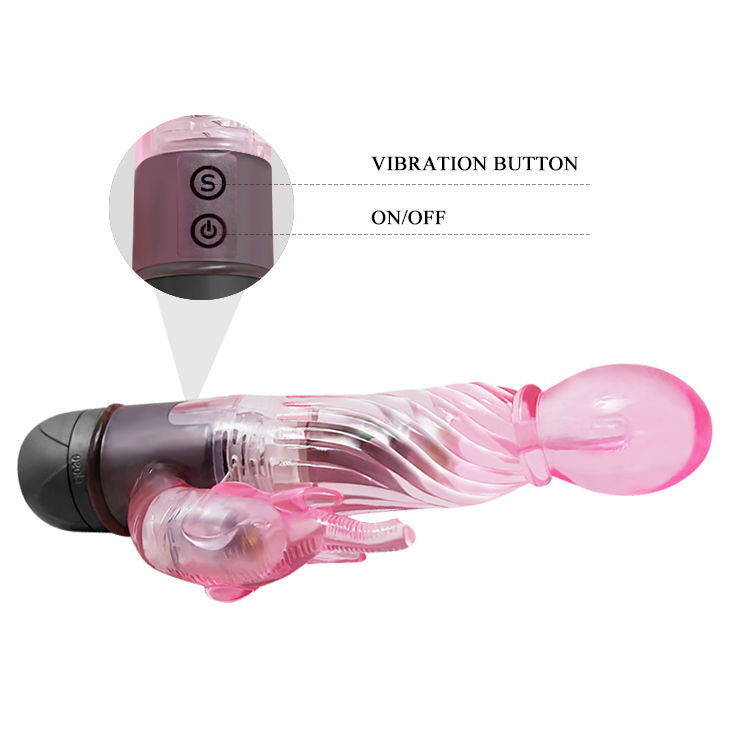 BAILE - REGALATI UN TIPO DI VIBRATORE AMANTE CON CONIGLIO ROSA 10 MODALIT – Vibratori di coniglio – foto 6