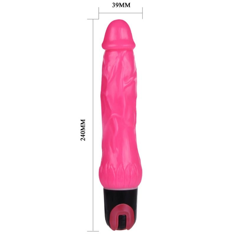 BAILE - VIBRATORE DAAPLY PLEASURE MULTISPEED ROSA – Vibratori realistici – foto 4