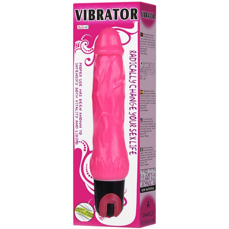 BAILE - VIBRATORE DAAPLY PLEASURE MULTISPEED ROSA – Vibratori realistici – foto 5