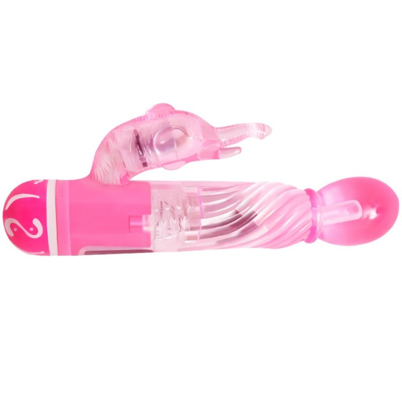 BAILE - VIBRATORE MULTIVELOCIT CON STIMOLATORE ROSA – Vibratori di coniglio – foto 4