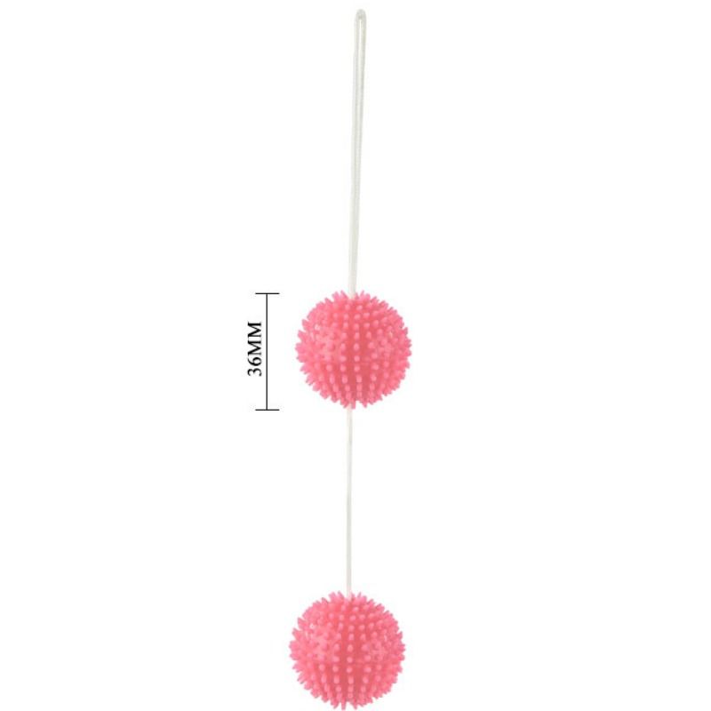 BAILE - UN PIACERE PROFONDO SFERE ROSA STRUTTURATO 3.6 CM – Palle di base – foto 4