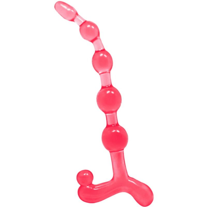 BAILE - SFERE ANAL ROSSE FLESSIBILI TWIST – Dildo anali