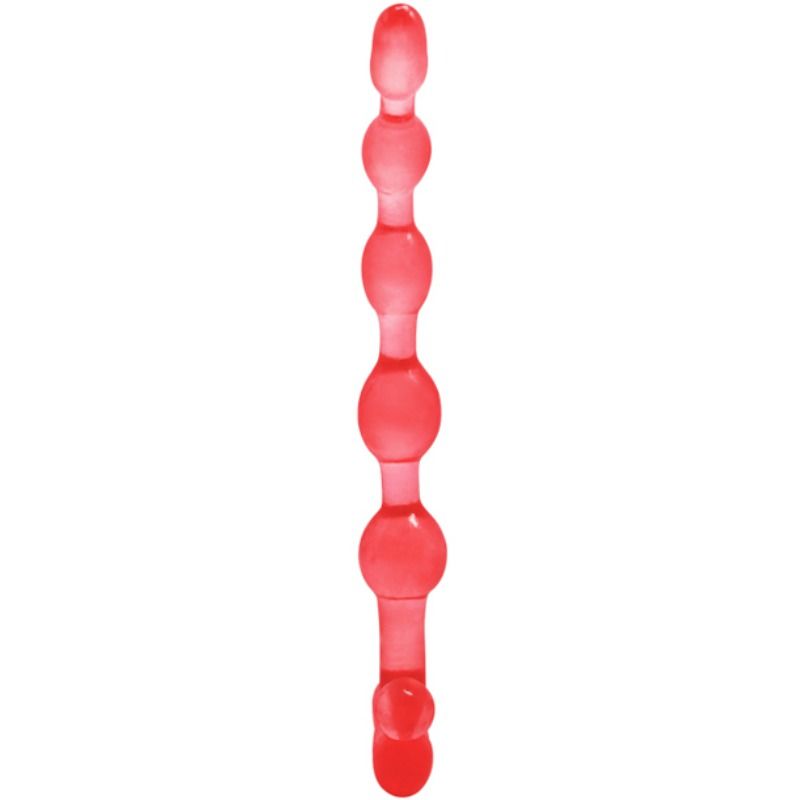 BAILE - SFERE ANAL ROSSE FLESSIBILI TWIST – Dildo anali – foto 3