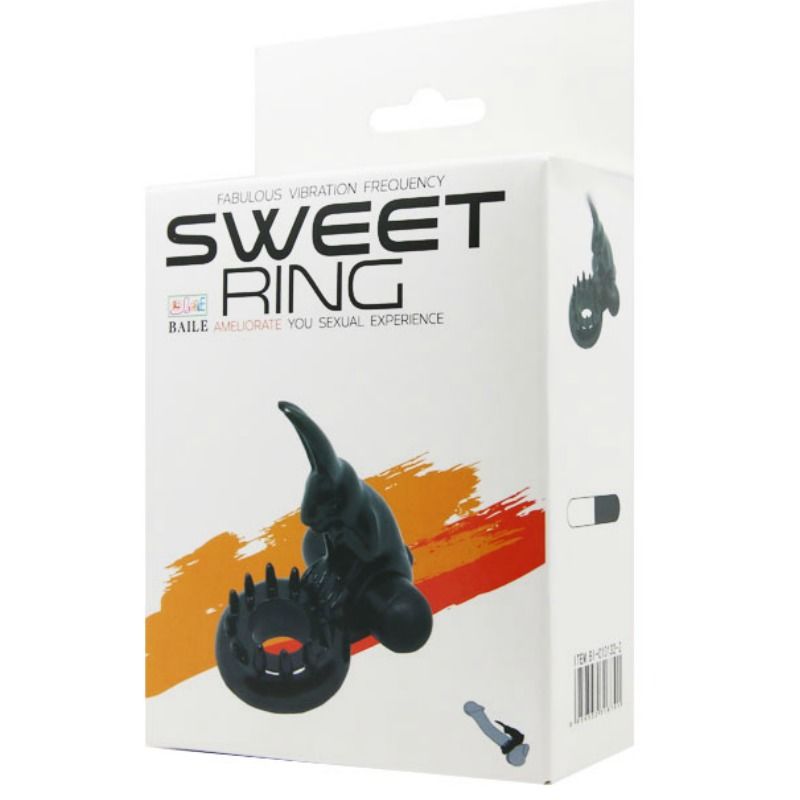 BAILE - ANELLO SWEET ANELLO CON CONIGLIO – Cockring con vibrazione – foto 7