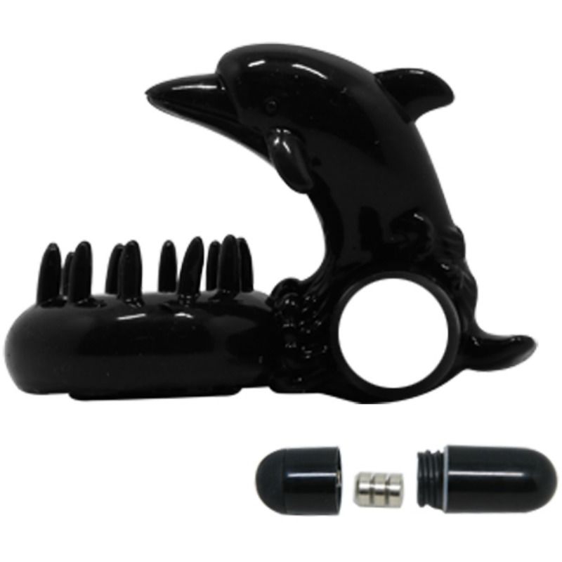 BAILE - SWEET RING ANELLO CON STIMOLATORE CLITORIDEO DELFINO – Cockring con vibrazione – foto 6