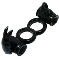 BAILE - ANELLO SWEET ANELLO DOPPIO CON DOPPIO CONIGLIO – Cockring con vibrazione