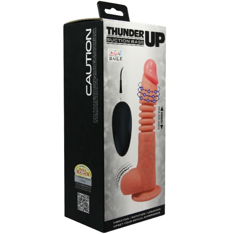 BAILE - VIBRATORE MULTIFUNZIONE THUNDER UP – Telecomando – foto 8
