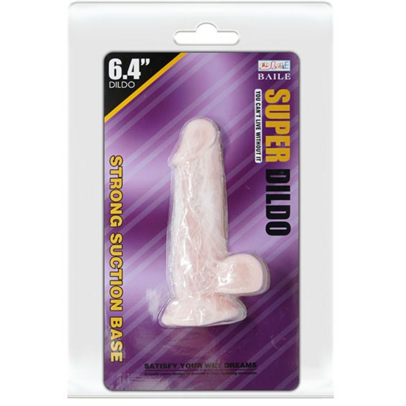 BAILE - DILDO NATURALE SUPER REALISTICO 16.5 CM – Peni realistici – foto 5