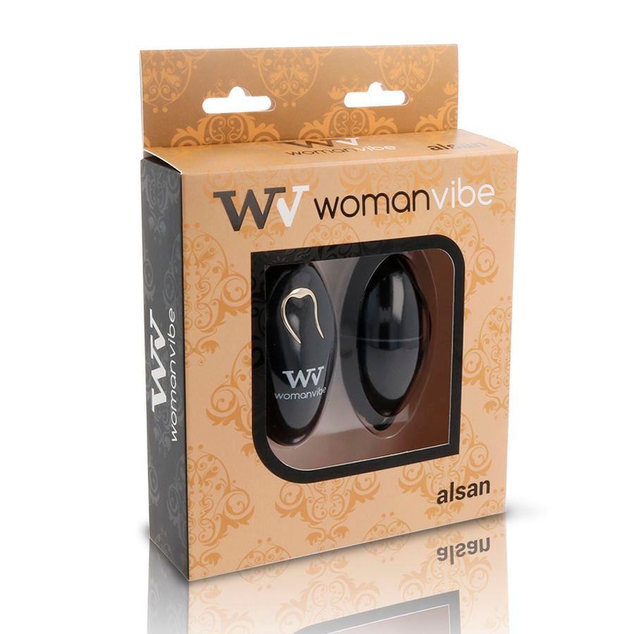 WOMANVIBE - ALSAN EGG TELECOMANDO NERO SILICONE NERO – Telecomando – foto 3
