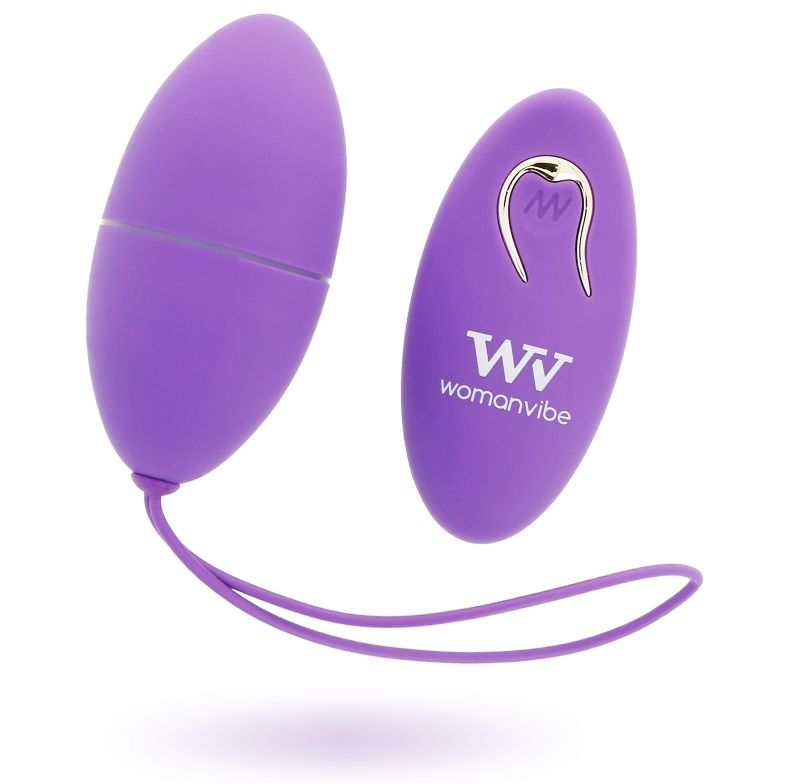 WOMANVIBE - ALSAN EGG TELECOMANDO SILICONE VIOLA – Telecomando