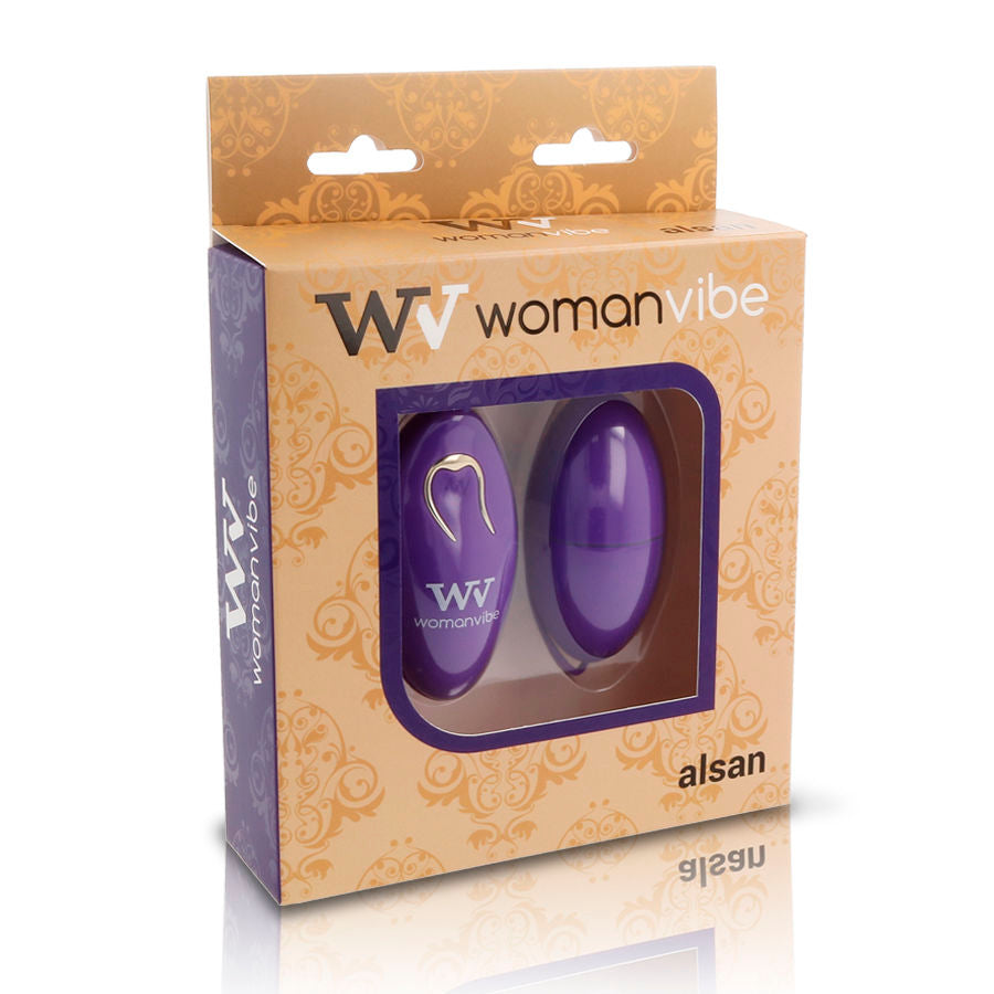 WOMANVIBE - ALSAN EGG TELECOMANDO SILICONE VIOLA – Telecomando – foto 2