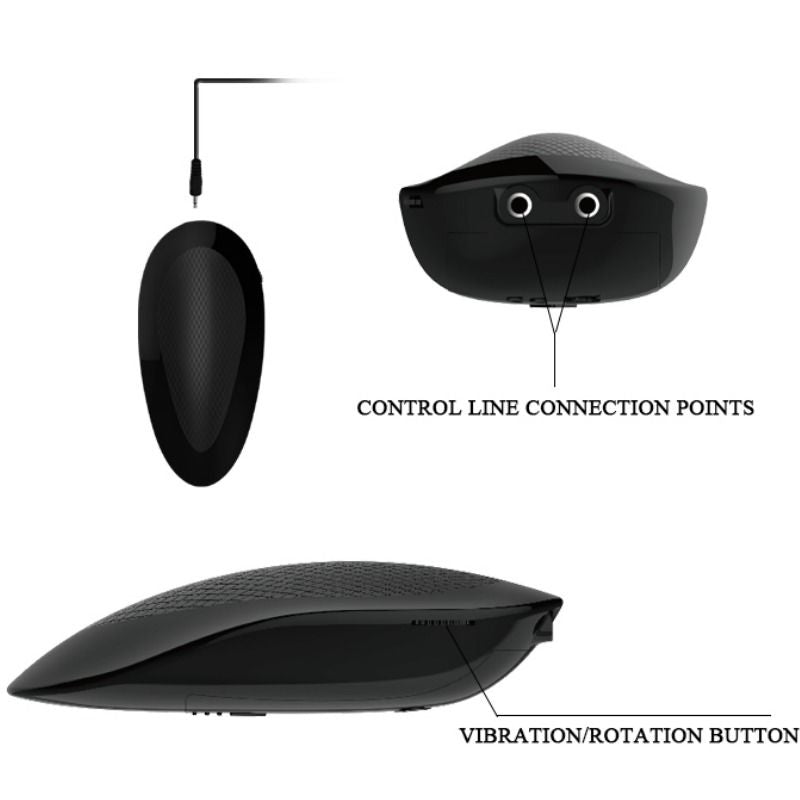BAILE - VIBRATORE REALISTICO OLIVER CON FUNZIONE DI ROTAZIONE – Telecomando – foto 5