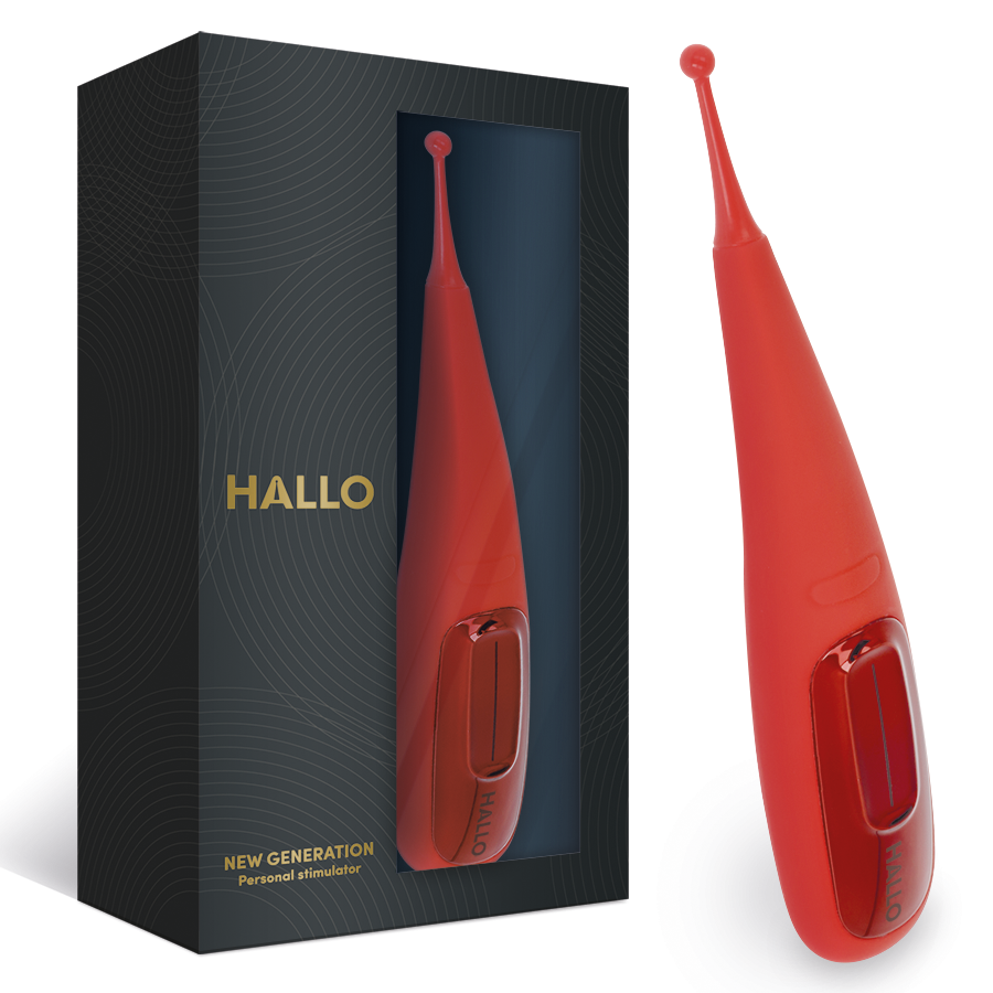 HALLO - FOCUS VIBRATOR ROSSO – Per il clitoride – foto 4
