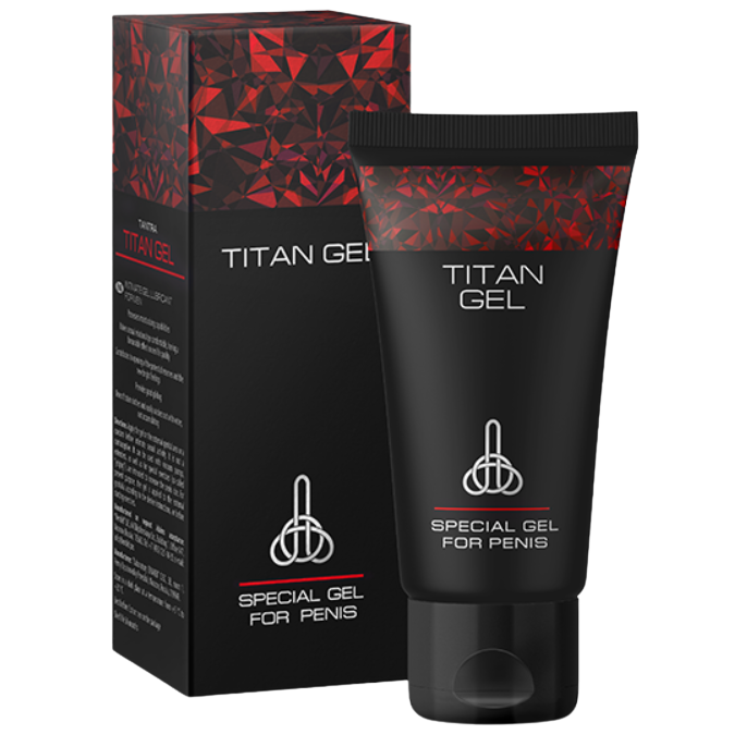 TITAN GEL - AUMENTA IL PENE 50 ML – Aumento dell'erezione