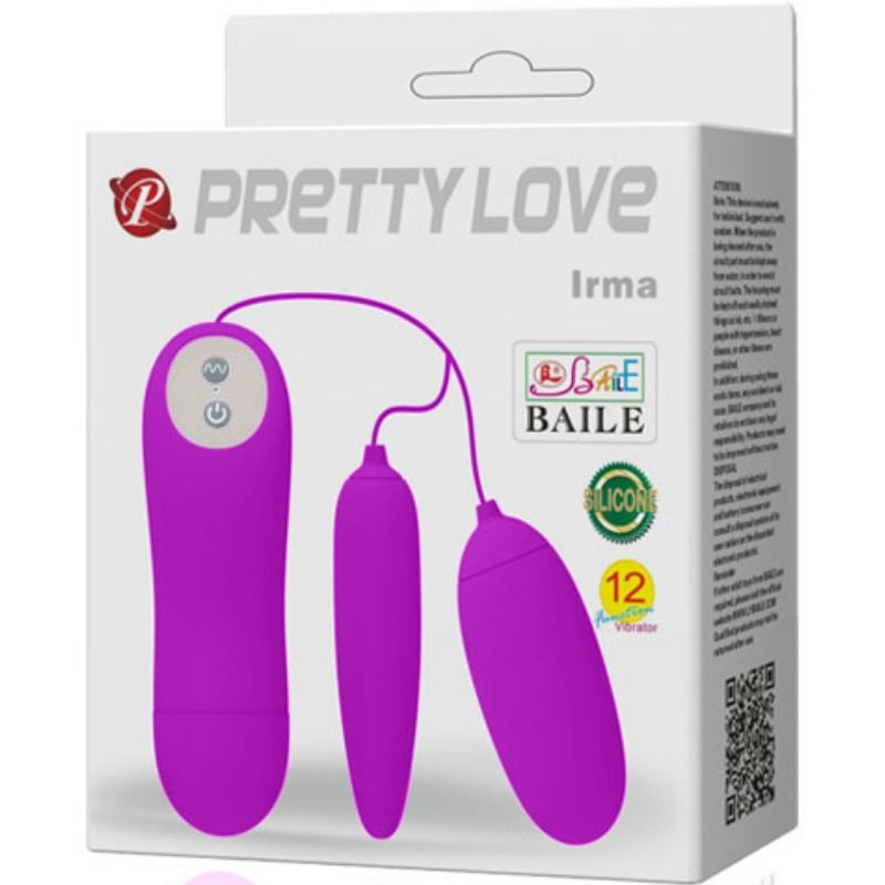 PRETTY LOVE - IRMA UOVO VIBRANTE DOPPIO – Per il clitoride – foto 6