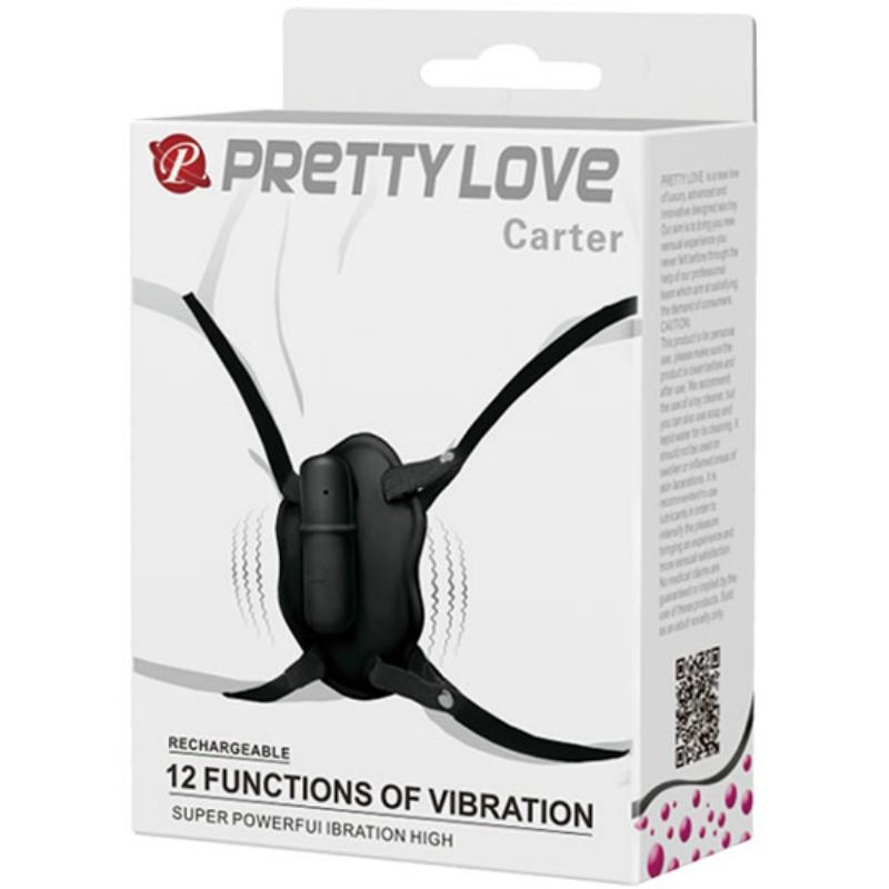 PRETTY LOVE - CINTURINO CON PROIETTILE VIBRANTE CARTER – Per il clitoride – foto 7