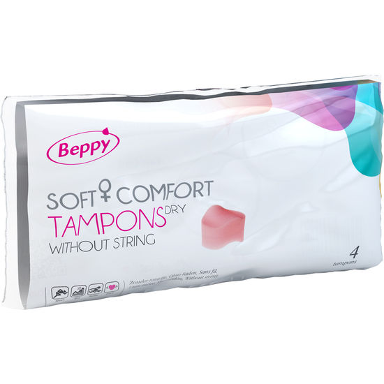 BEPPY - SOFT-COMFORT TAMPONI ASCIUTTI 4 UNITÀ – Tampone igienico