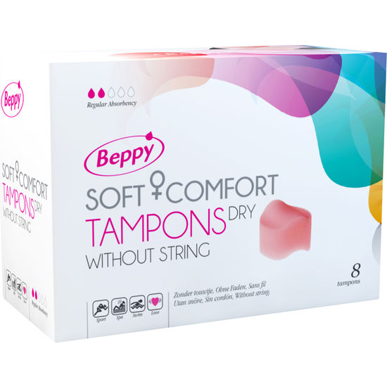 BEPPY - SOFT-COMFORT TAMPONI ASCIUTTI 8 UNITÀ – Tampone igienico