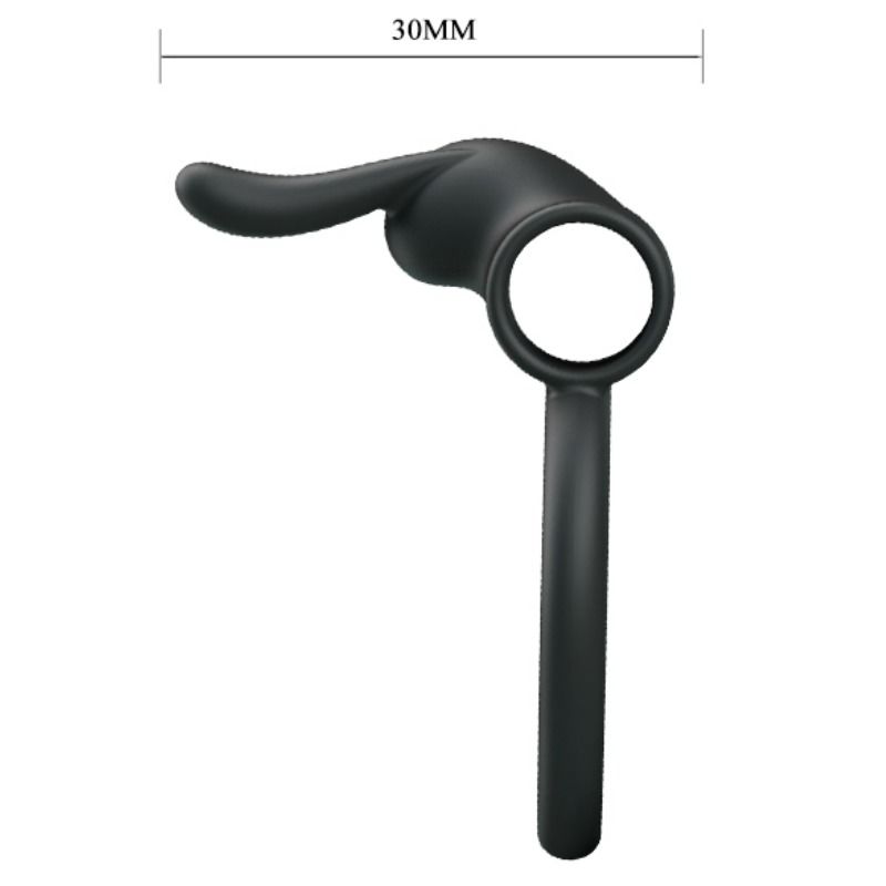 PRETTY LOVE - ANELLO VIBRATORE IN SILICONE OSMOND – Cockring con vibrazione – foto 4