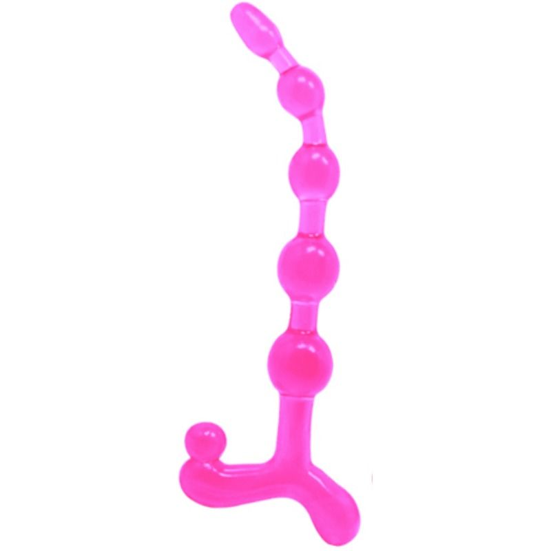 BAILE - SFERE ANAL ROSA FLESSIBILI TWIST – Perline anali