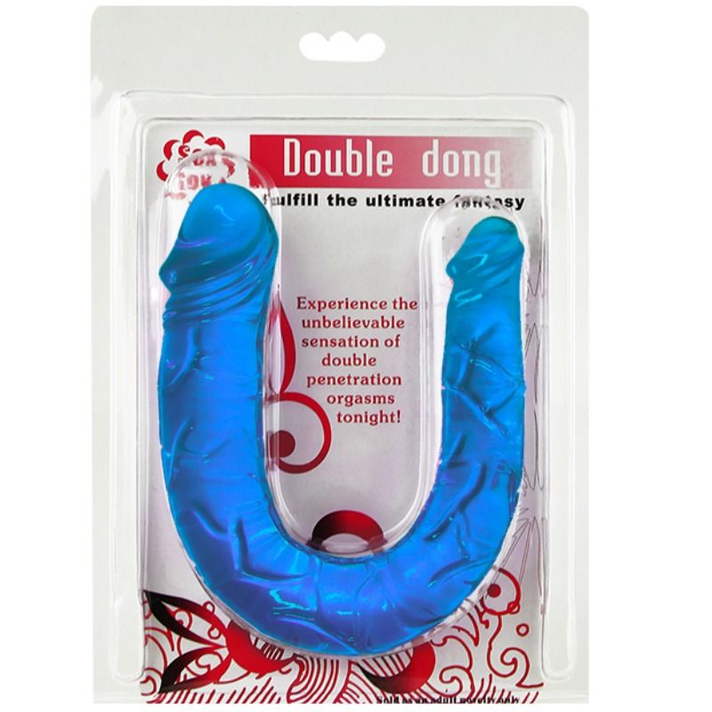 BAILE - DOPPIO DONG DOPPIO DILDO BLU – Dildo anali – foto 2