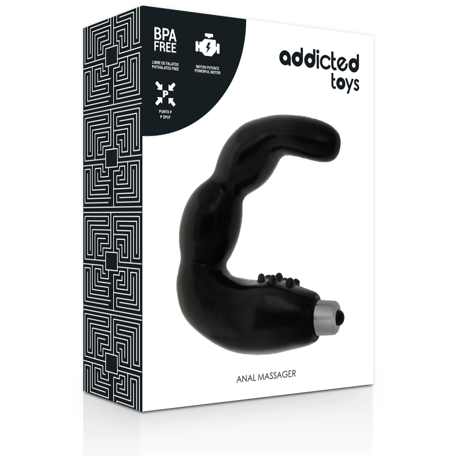 ADDICTED TOYS - VIBRAZIONE DEL MASSAGGIATORE ANALE DELLA PROSTATA – Vibratori anali – foto 3