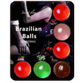 SECRETPLAY - BRASILLIAN BALLS LUBRIFICANTE HOT BALLS 6 UNITÀ – Palle brasiliane