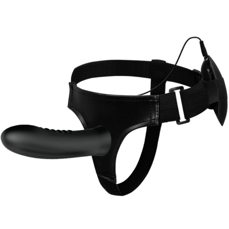 PRETTY LOVE - ABBASBAILEA LOVE MYRON STRAP ON CON VIBRAZIONE E DILDO CAVO – Telecomando