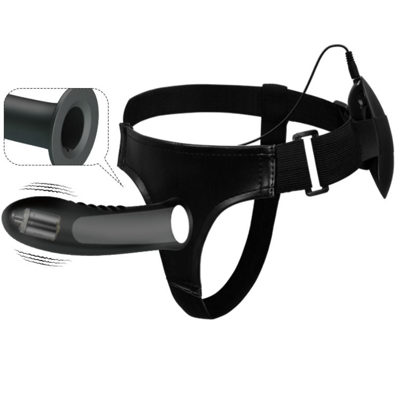 PRETTY LOVE - ABBASBAILEA LOVE MYRON STRAP ON CON VIBRAZIONE E DILDO CAVO – Telecomando – foto 5