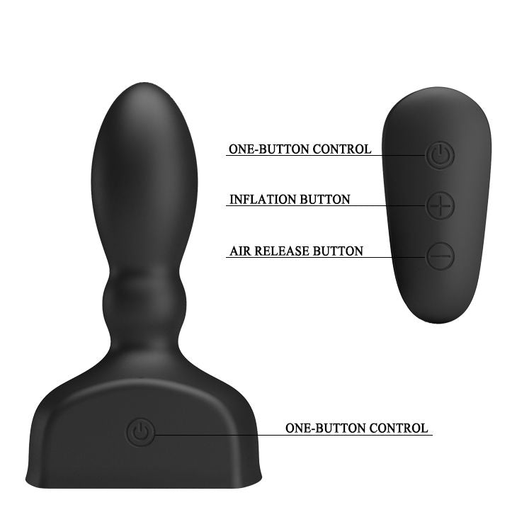 PRETTY LOVE - VIBRATORE PROSTATICO E GONFIABILE MARRIEL – Tappi anali – foto 3
