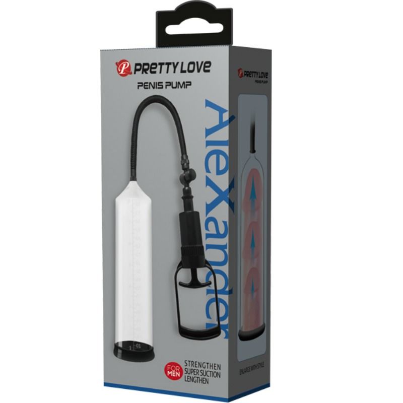 PRETTY LOVE - ALEXANDER POMPA DI EREZIONE – Pompa per l'ingrandimento del pene – foto 5