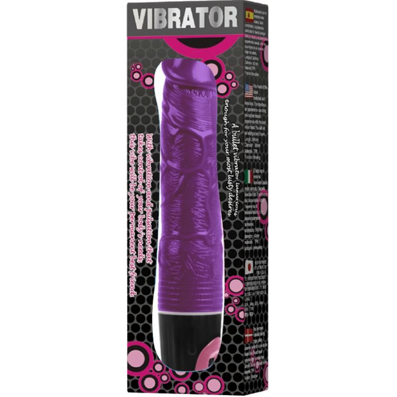 BAILE - DEL VIBRATORE MULTIVELOCIT LILLA – Vibratori realistici – foto 2