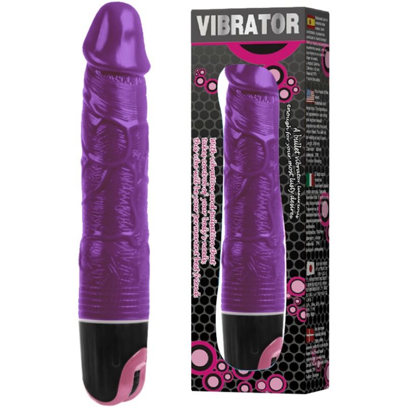 BAILE - DEL VIBRATORE MULTIVELOCIT LILLA – Vibratori realistici – foto 3