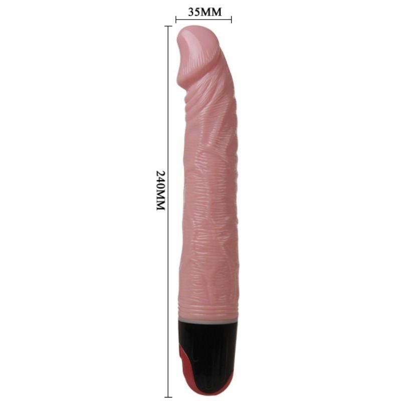 BAILE - VIBRATORE DA BALLO MULTISPEED 21.5 CM ROSA – Vibratori realistici – foto 4