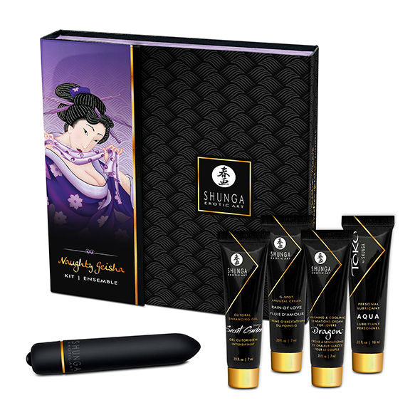 SHUNGA - KIT GEISHA CATTIVA – Kit per massaggi